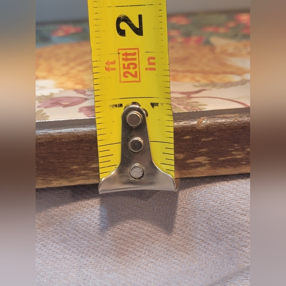 Mimi Vang Olsen Orange Tabby Cat Ceramic Tile Trivet Wood Frame 7x7 Vintage - Picture 5 of 8